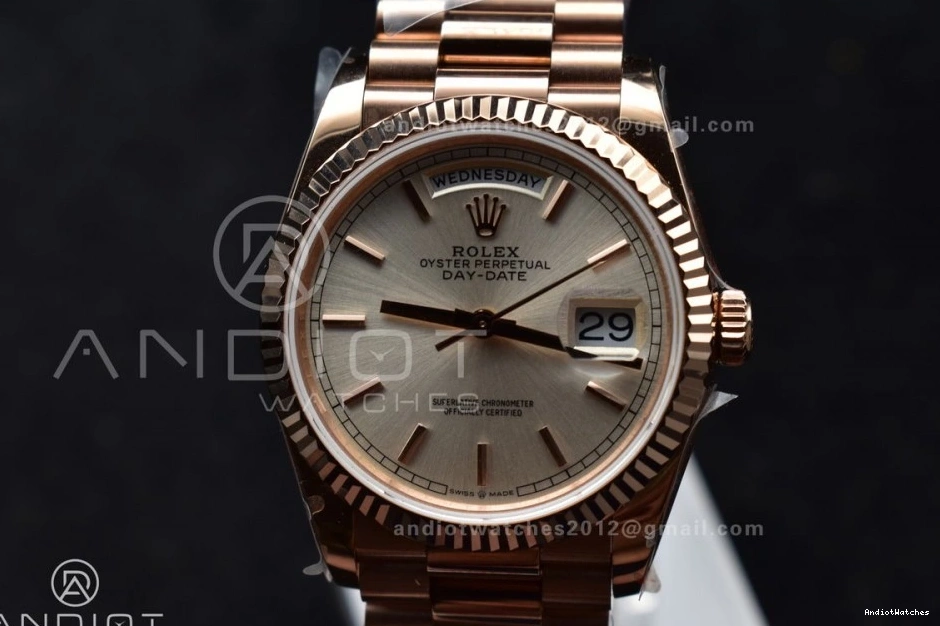 Steel Best RG on Weight) DayDate V5 Dial 36 904L Silver Edition (Gain Bracelet 670 FastDry President vr3255 QF 0428